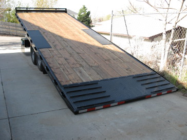 tilt deck trailer walton trailers neck dump foot larger thumbnail bed axle